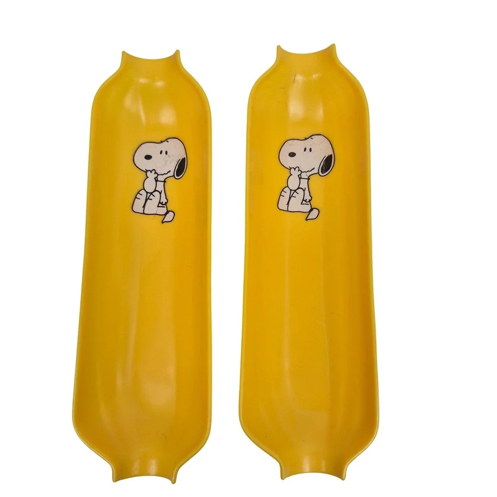 Peanuts Snoopy Corn on the Cob Holders Set Flying Ace Vintage 1958‎
